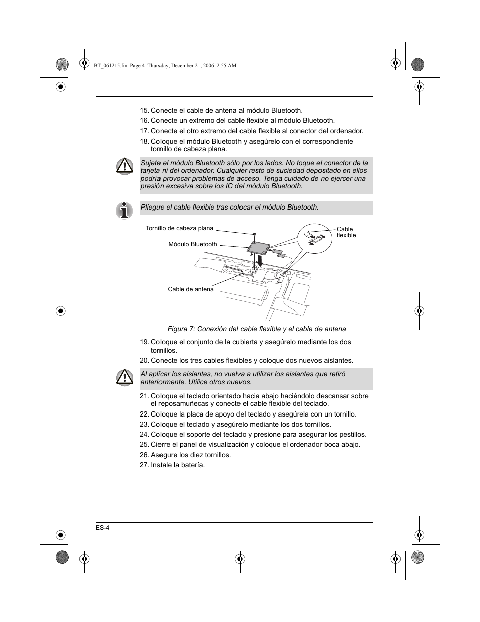 Toshiba Tecra M6-ST3412 User Manual | Page 24 / 38