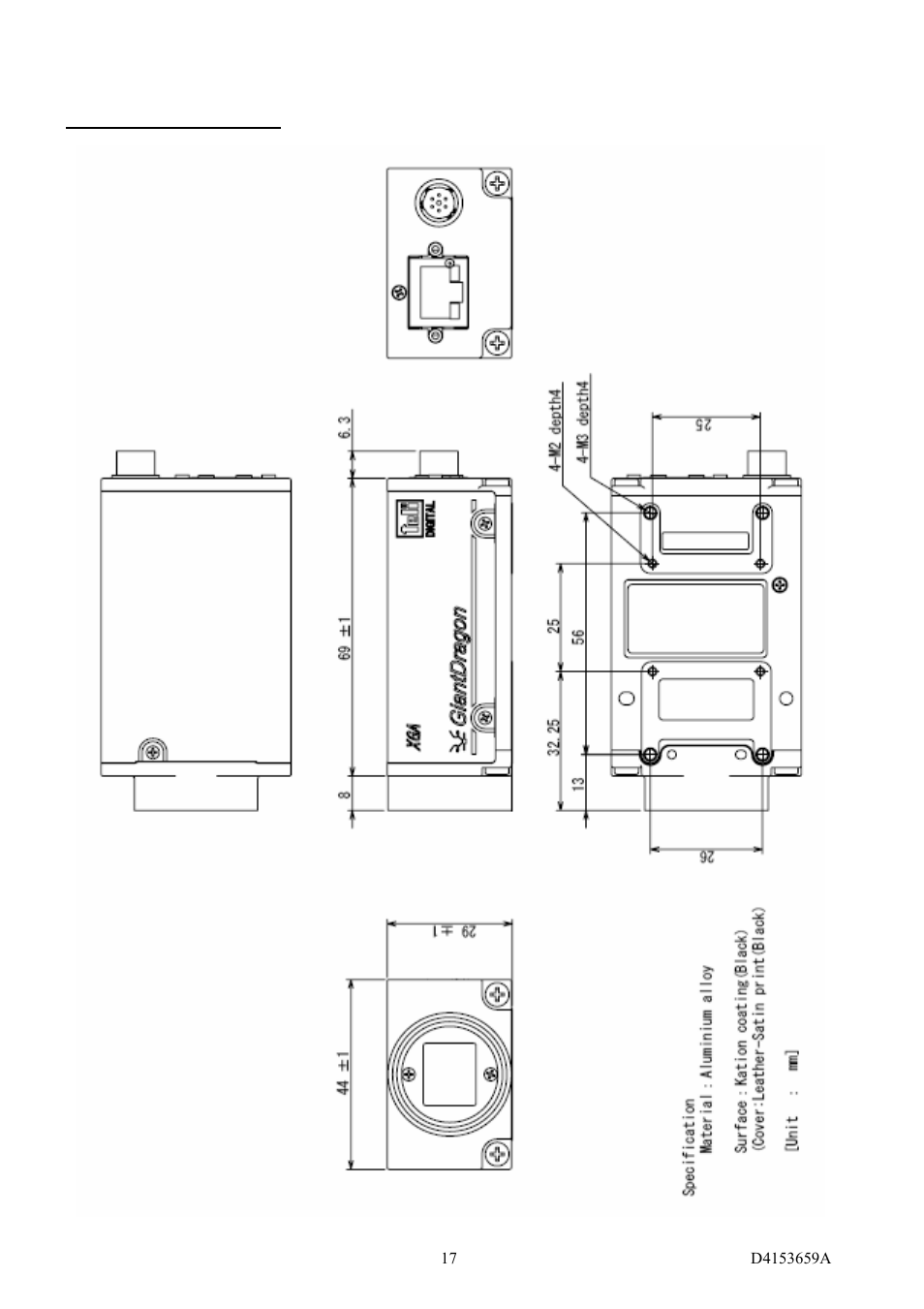 Outline drawing | Toshiba CSGS20BC2 User Manual | Page 25 / 56