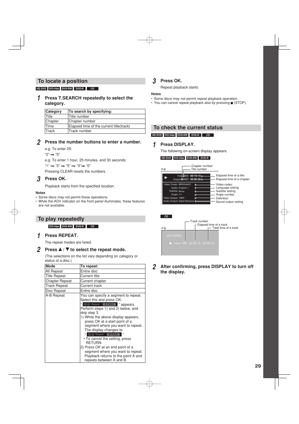 Toshiba HD-A35KC User Manual | Page 29 / 46