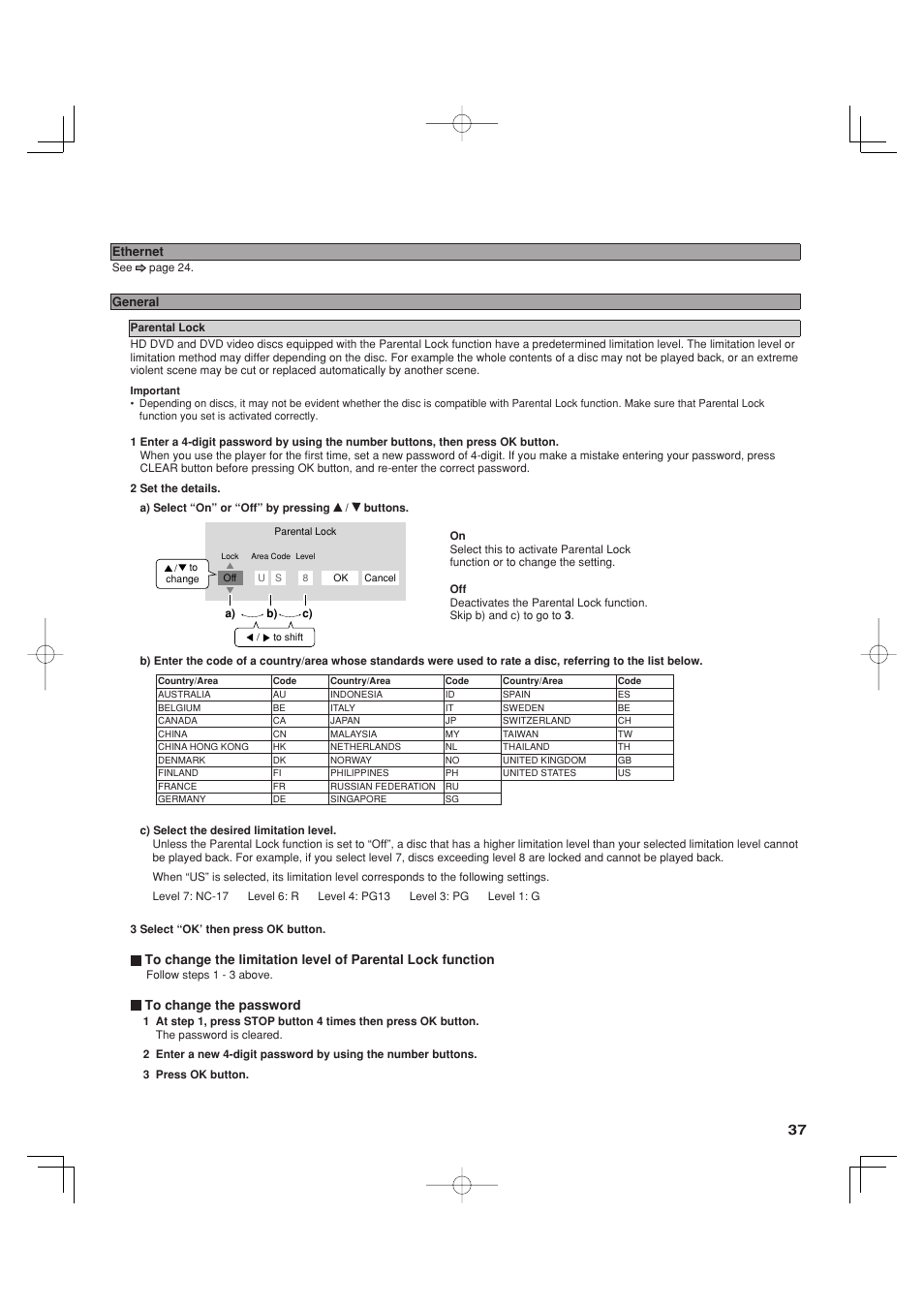 Toshiba HD-A35KC User Manual | Page 37 / 46
