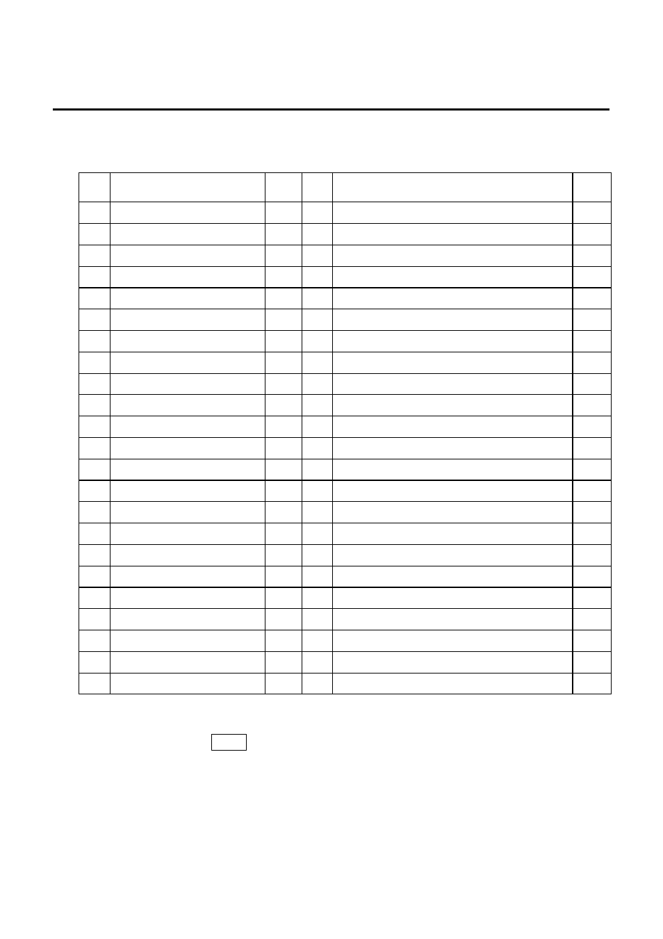 Title and contents of programming menu | Toshiba TEC H-9000 User Manual | Page 24 / 94