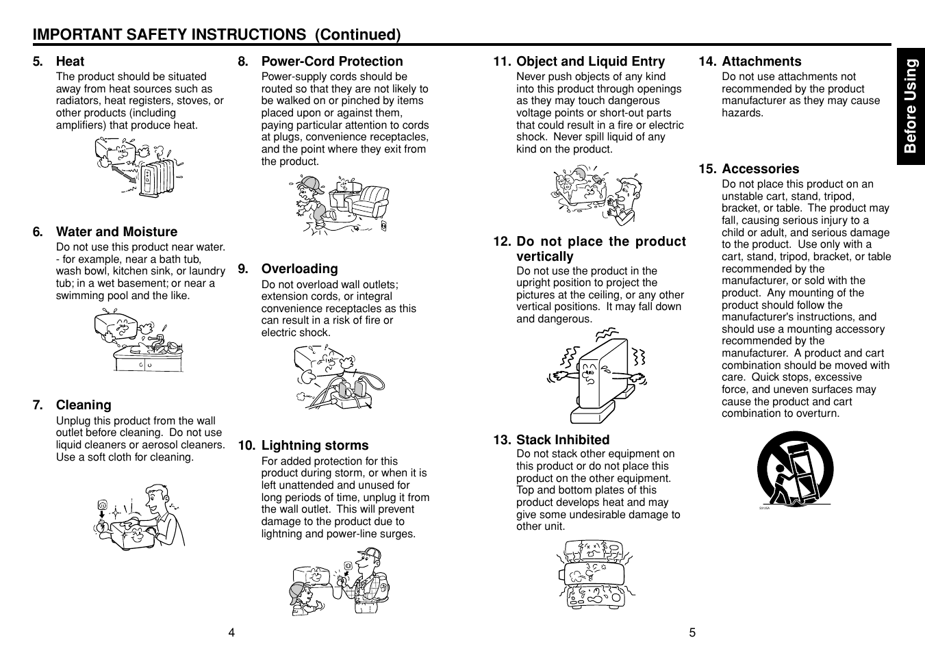 Toshiba TDP-D1-US User Manual | Page 3 / 20