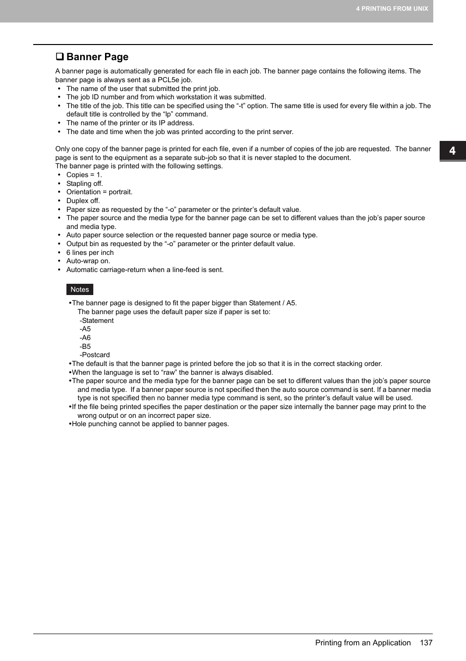 Banner page | Toshiba MULTIFUNCTIONAL DIGITAL COLOR SYSTEMS 3530C User Manual | Page 139 / 178