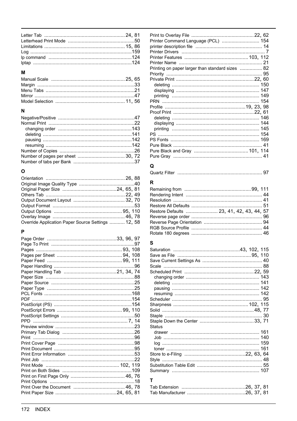 Toshiba MULTIFUNCTIONAL DIGITAL COLOR SYSTEMS 3530C User Manual | Page 174 / 178