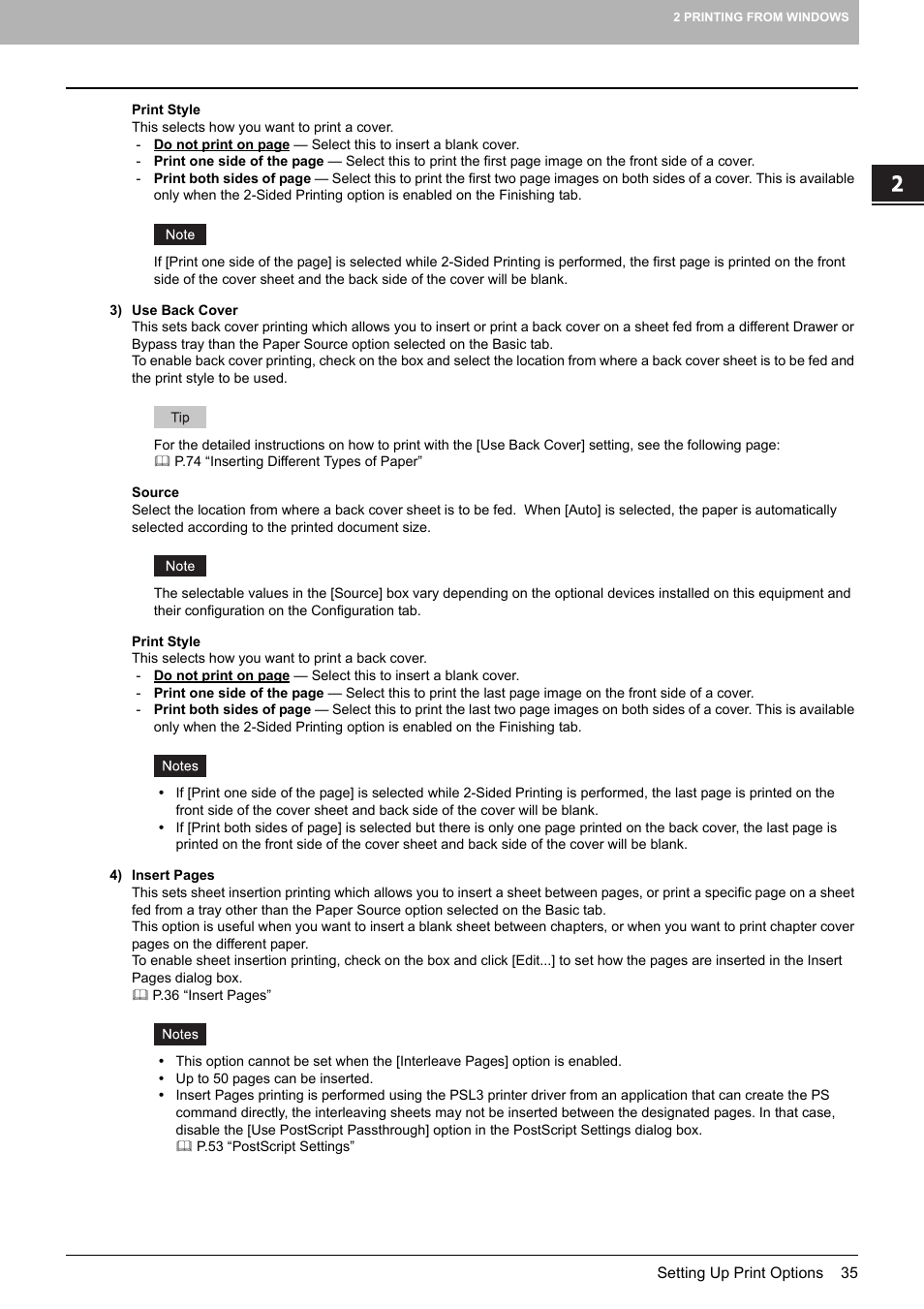 Toshiba MULTIFUNCTIONAL DIGITAL COLOR SYSTEMS 3530C User Manual | Page 37 / 178