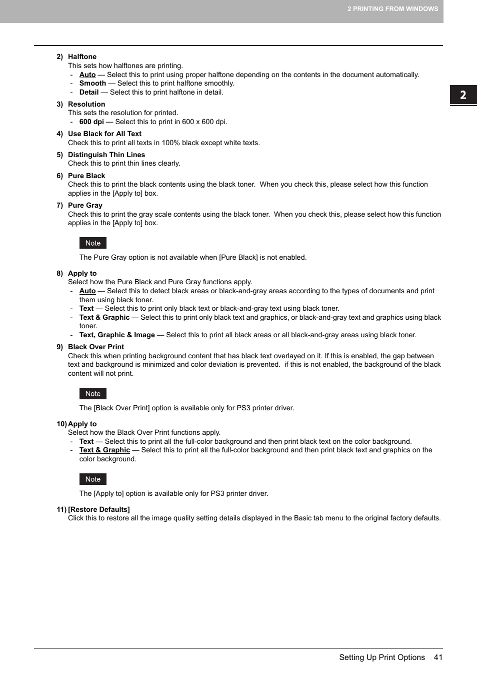 Toshiba MULTIFUNCTIONAL DIGITAL COLOR SYSTEMS 3530C User Manual | Page 43 / 178