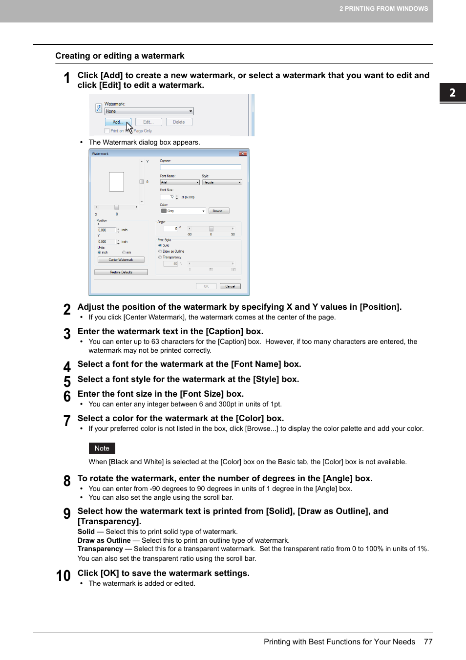 Toshiba MULTIFUNCTIONAL DIGITAL COLOR SYSTEMS 3530C User Manual | Page 79 / 178