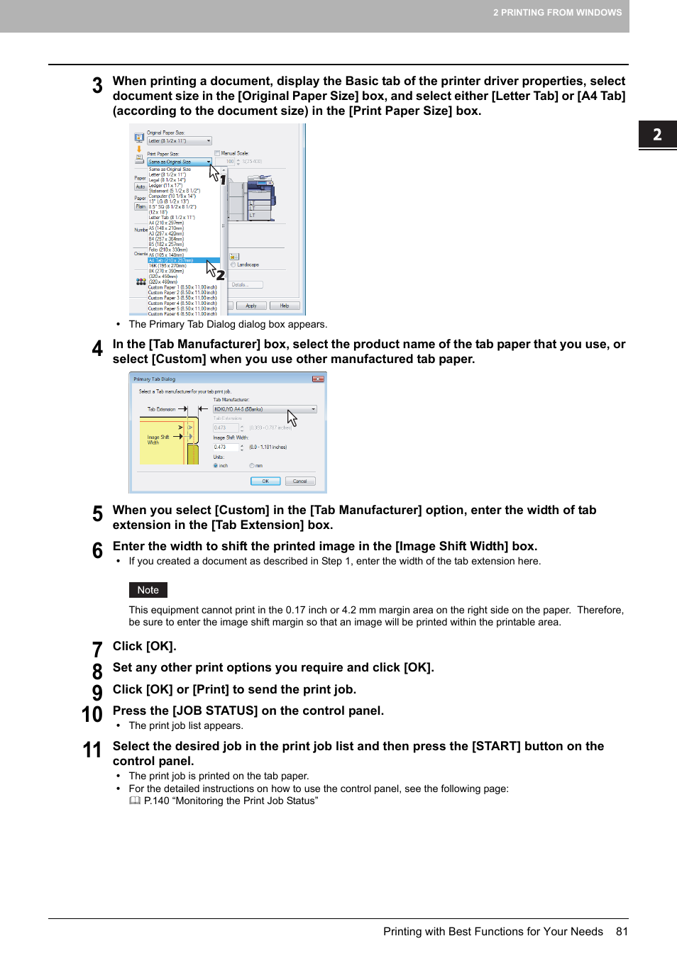 Toshiba MULTIFUNCTIONAL DIGITAL COLOR SYSTEMS 3530C User Manual | Page 83 / 178