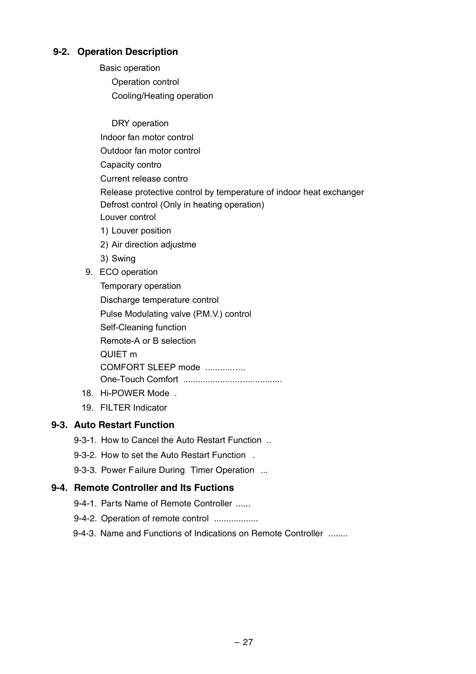 Toshiba CARRIER RAS-15LKV-UL User Manual | Page 27 / 110