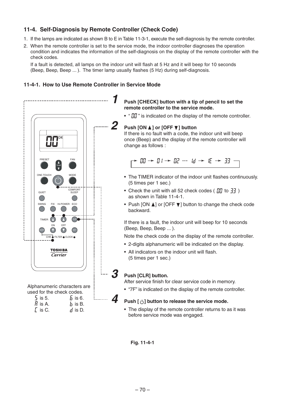 Toshiba CARRIER RAS-15LKV-UL User Manual | Page 70 / 110