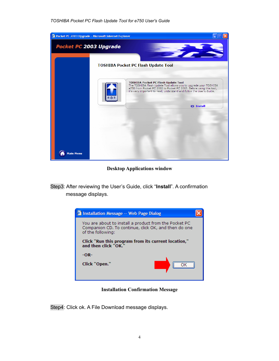 Toshiba e750 User Manual | Page 4 / 12
