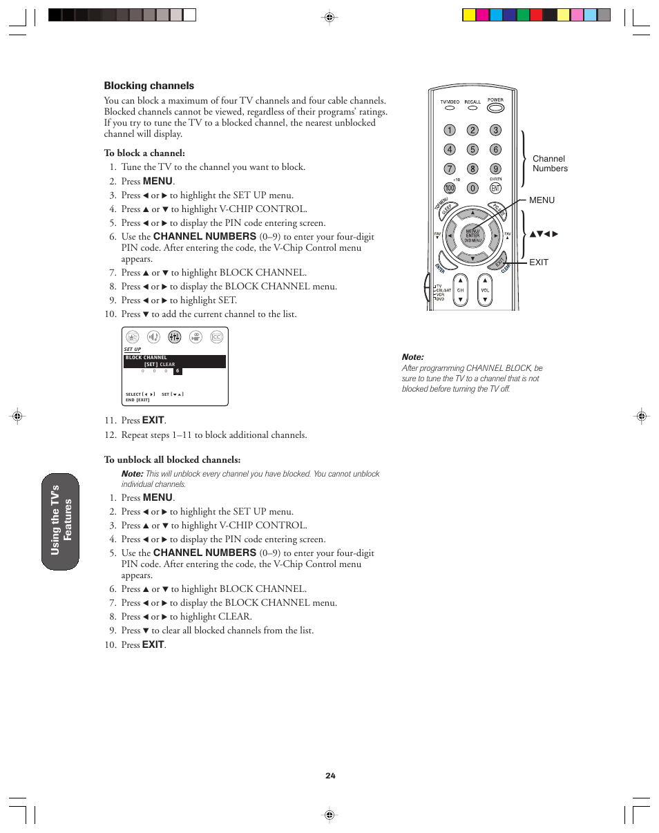 Toshiba 32A43 User Manual | Page 24 / 36