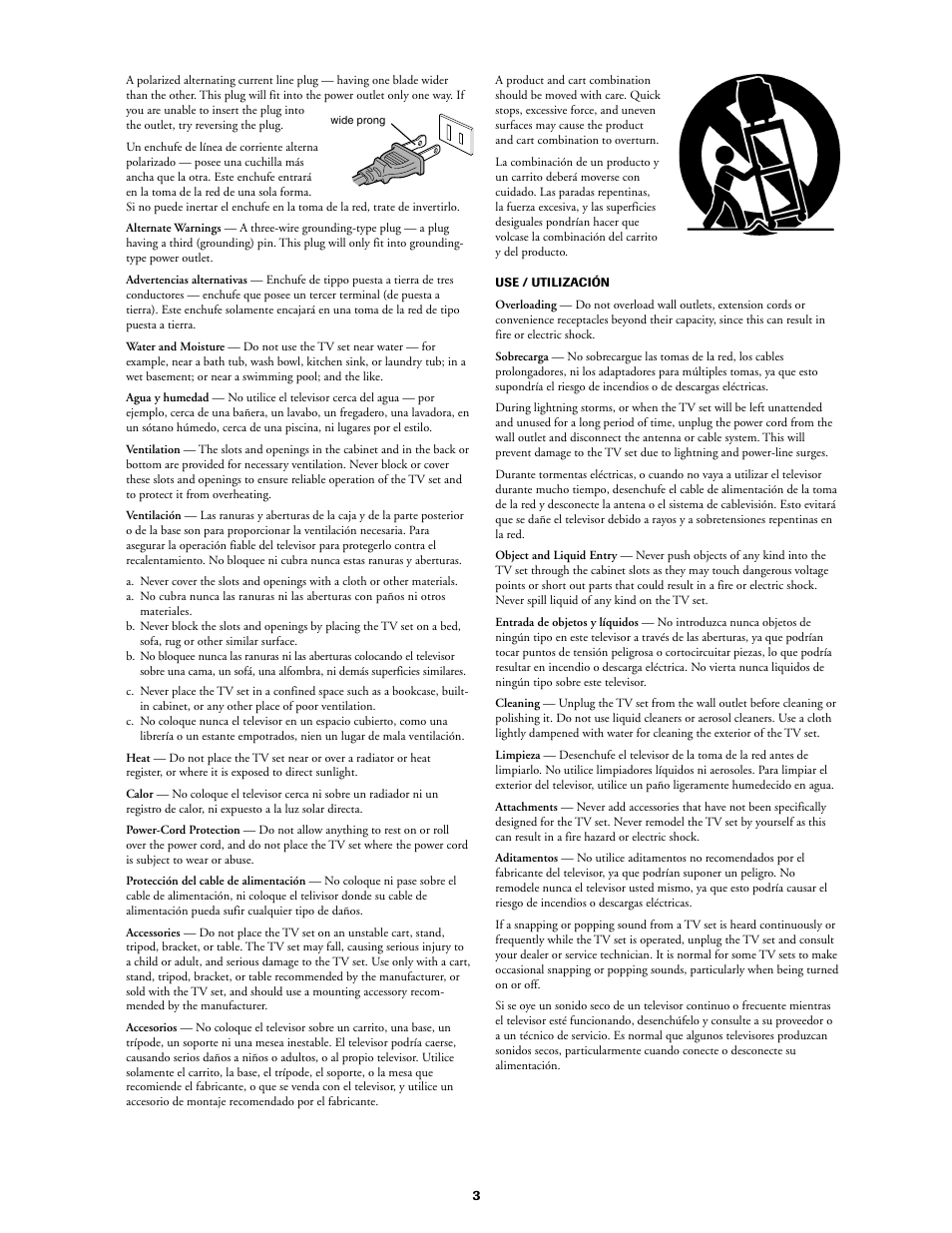 Toshiba 27AF61 User Manual | Page 3 / 40