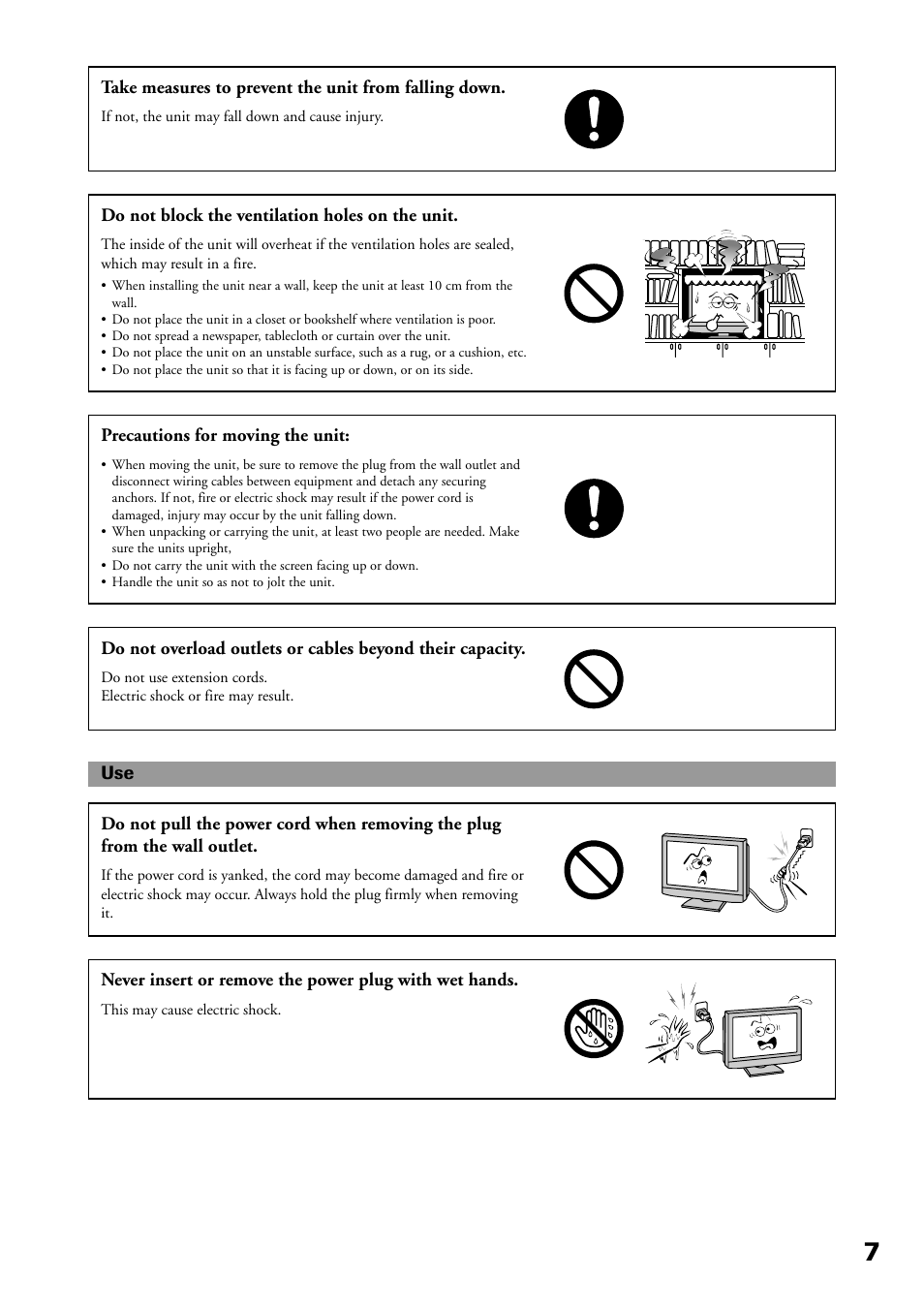 Toshiba P32LS1 User Manual | Page 7 / 40