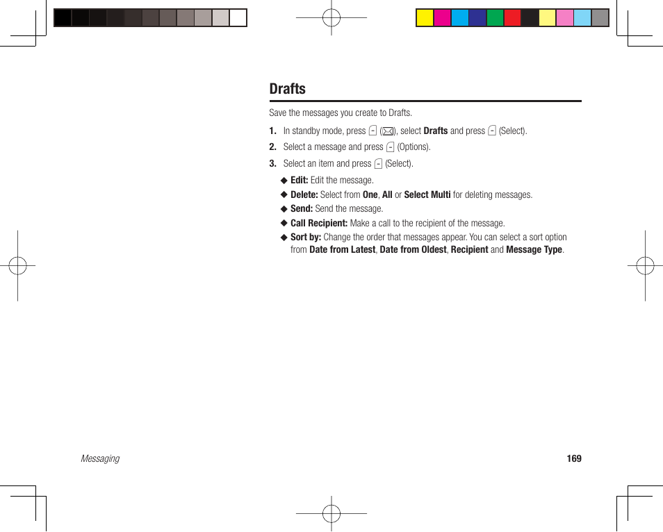 Drafts | Toshiba 705T User Manual | Page 169 / 315