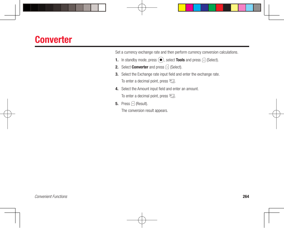Converter | Toshiba 705T User Manual | Page 264 / 315
