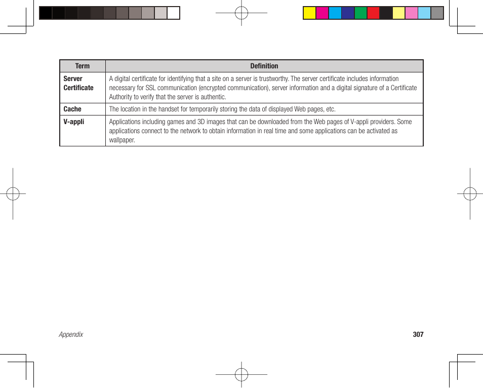 Toshiba 705T User Manual | Page 307 / 315