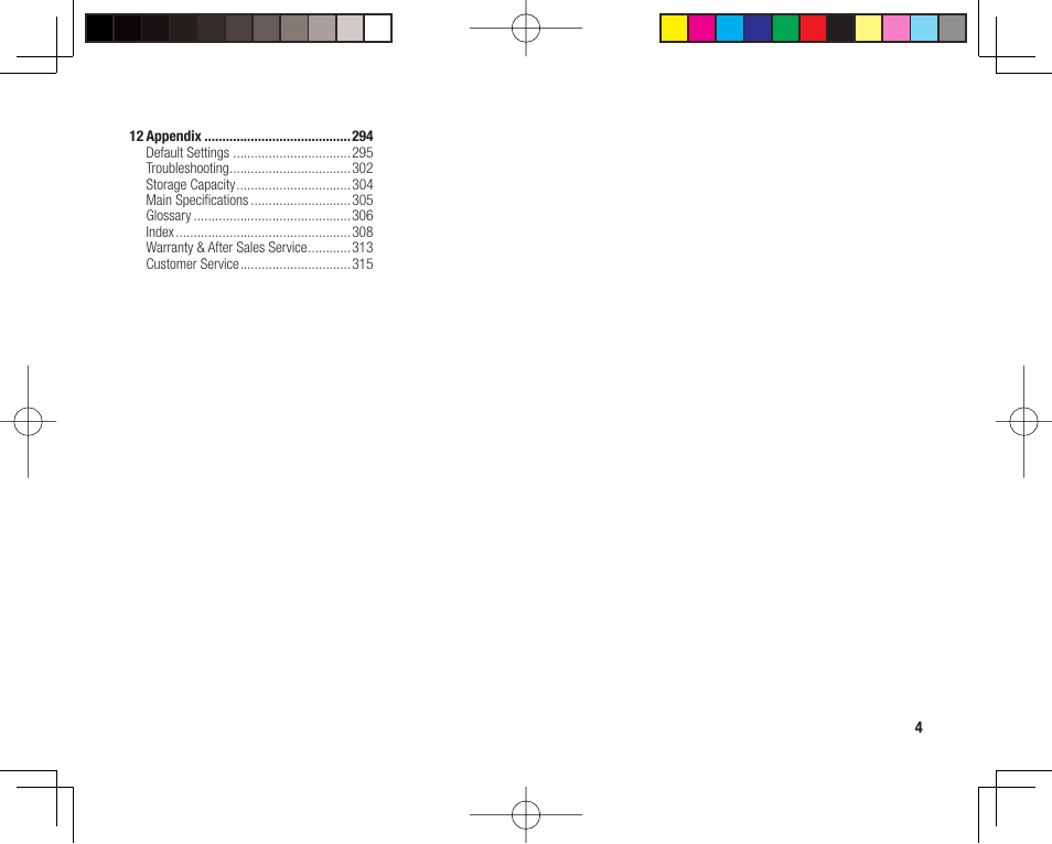 Toshiba 705T User Manual | Page 4 / 315