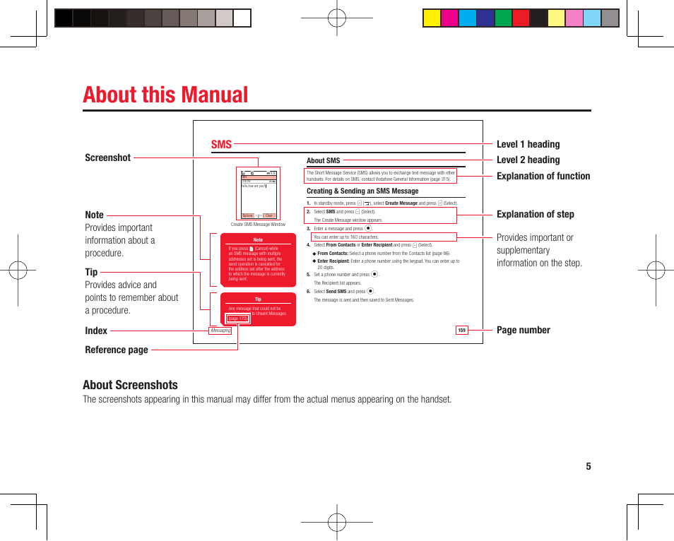 About this manual, About screenshots | Toshiba 705T User Manual | Page 5 / 315