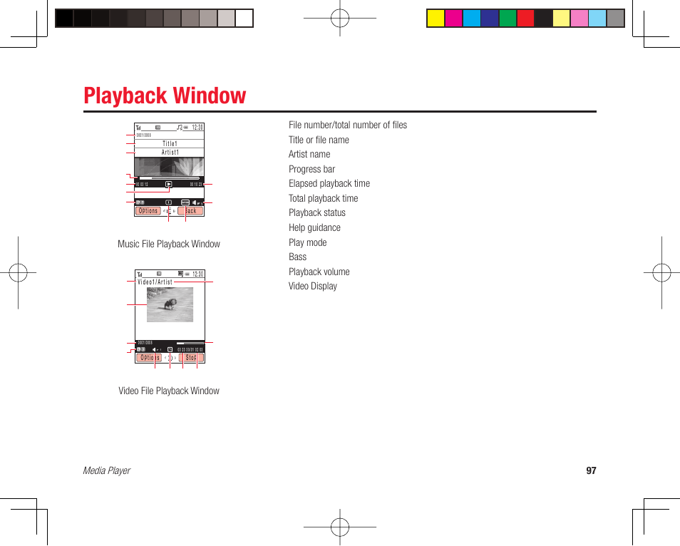 Playback window | Toshiba 705T User Manual | Page 97 / 315