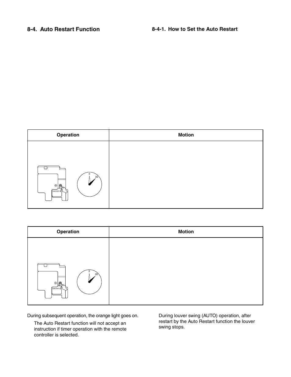 4. auto restart function | Toshiba RAS-10YKV-E User Manual | Page 33 / 79