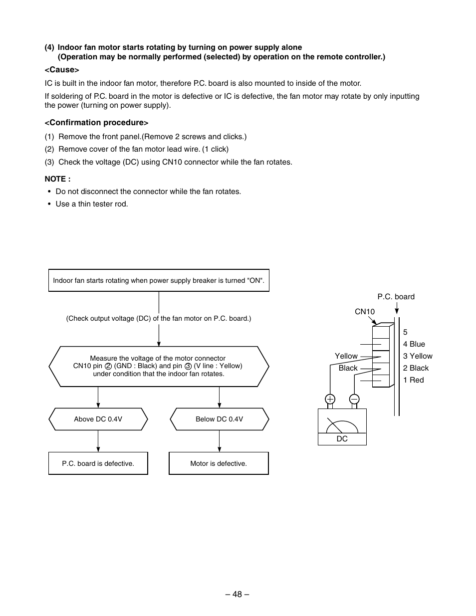 Toshiba RAS-10YKV-E User Manual | Page 48 / 79