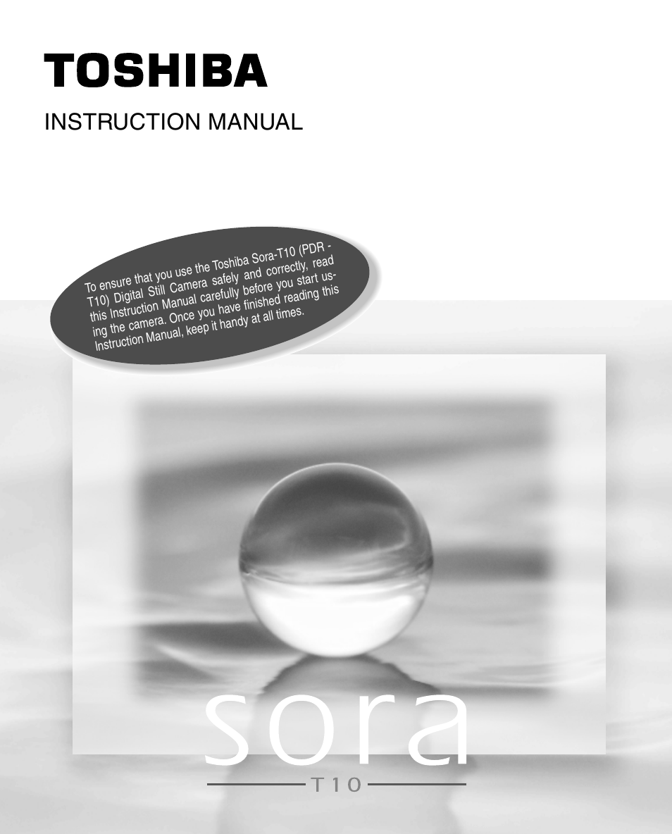 Toshiba T10 User Manual | 59 pages