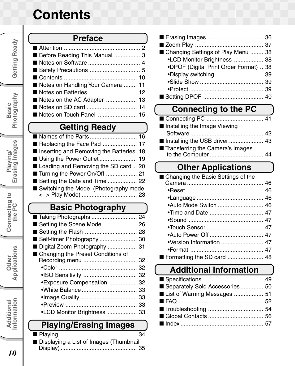 Toshiba T10 User Manual | Page 11 / 59