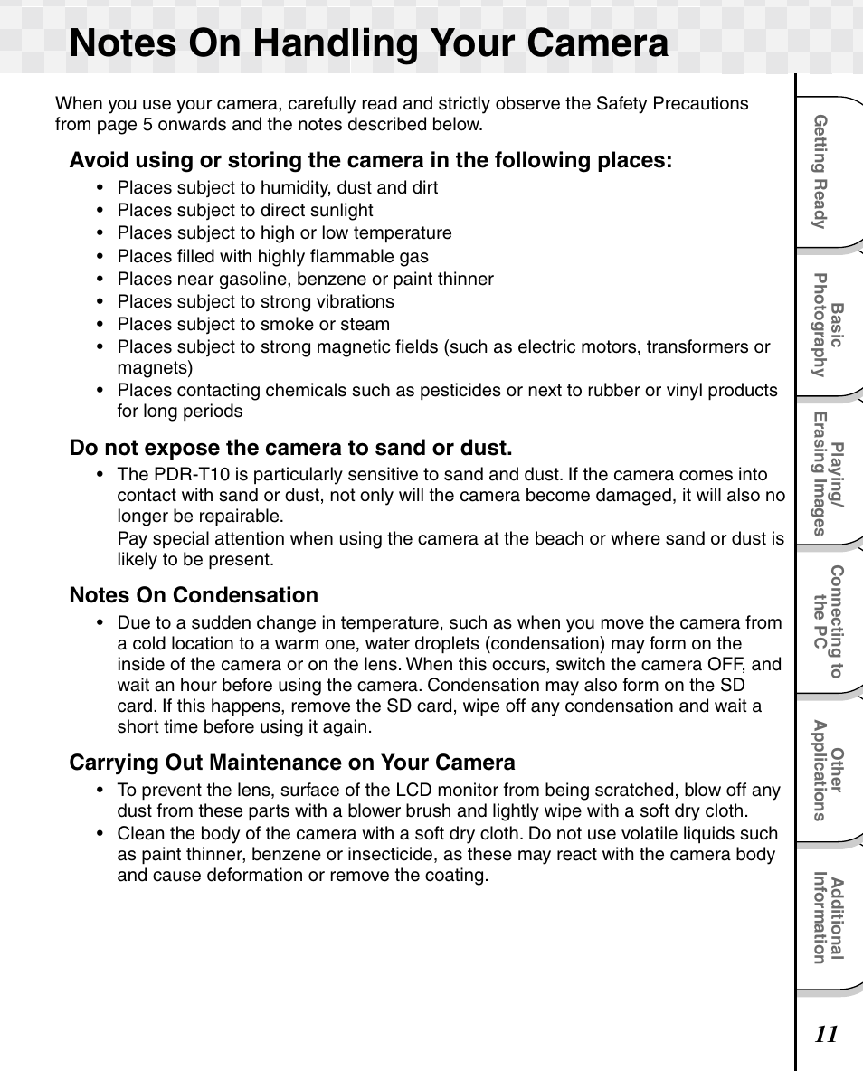 Toshiba T10 User Manual | Page 12 / 59