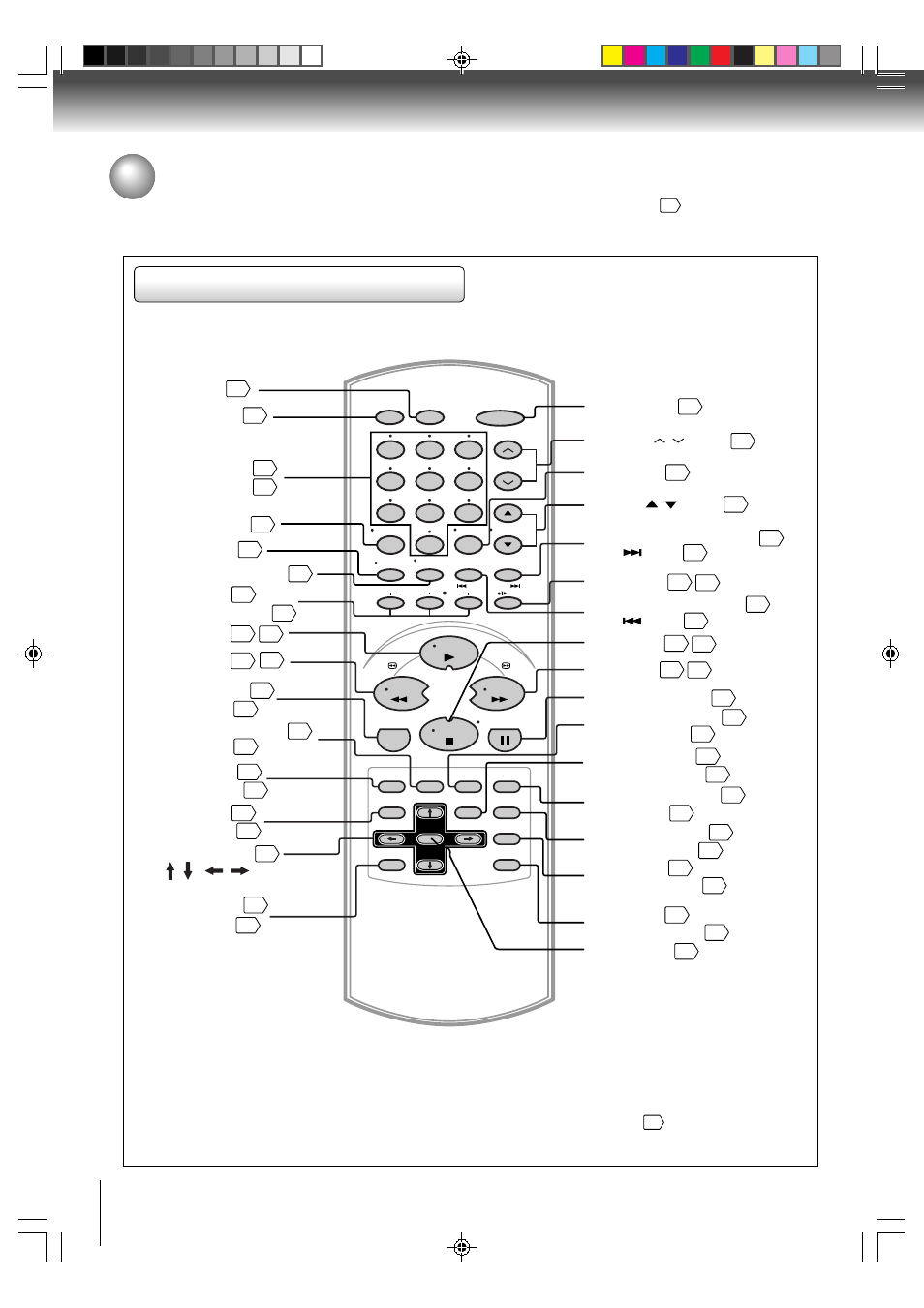 Identification of controls (continued), Remote control, Introduction | Closed caption button | Toshiba MW24FN3/R User Manual | Page 12 / 68