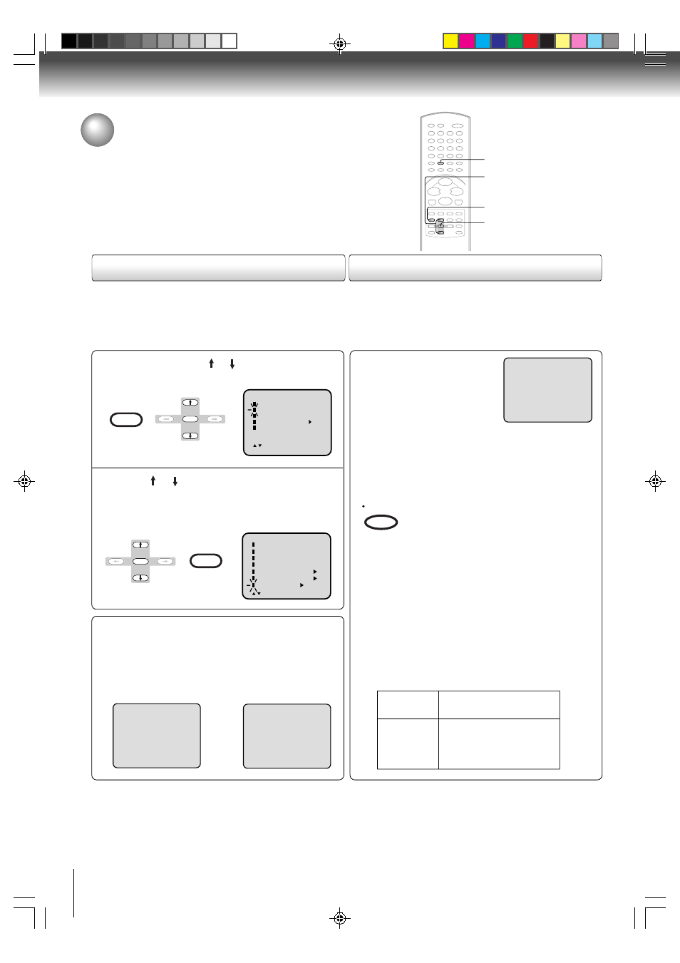 Stereo recording and playback, Second audio program (sap) | Toshiba MW24FN3/R User Manual | Page 46 / 68