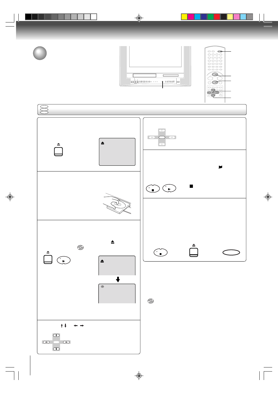 Playback procedure | Toshiba MW24FN3/R User Manual | Page 50 / 68
