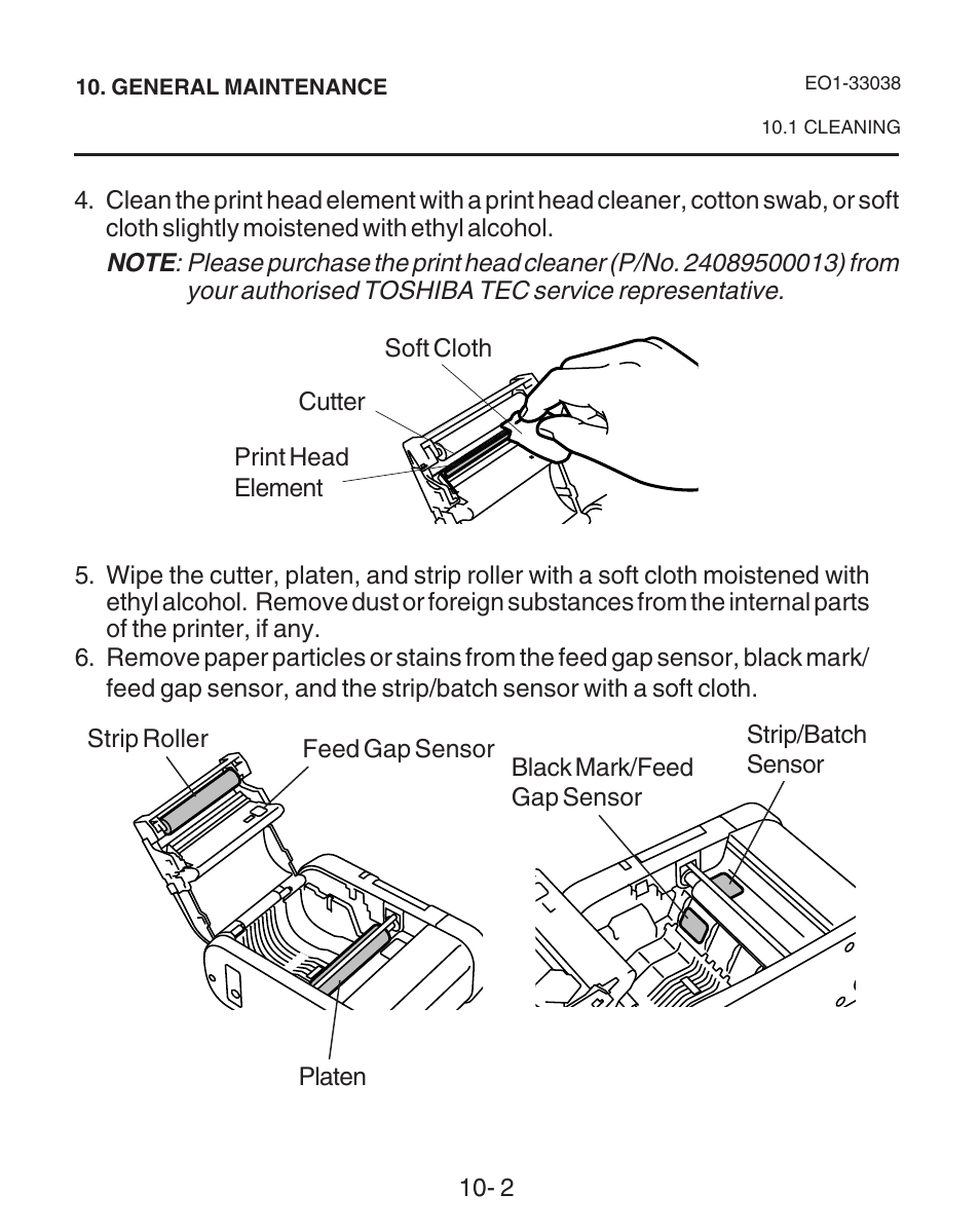 Toshiba B-SP2D User Manual | Page 40 / 50