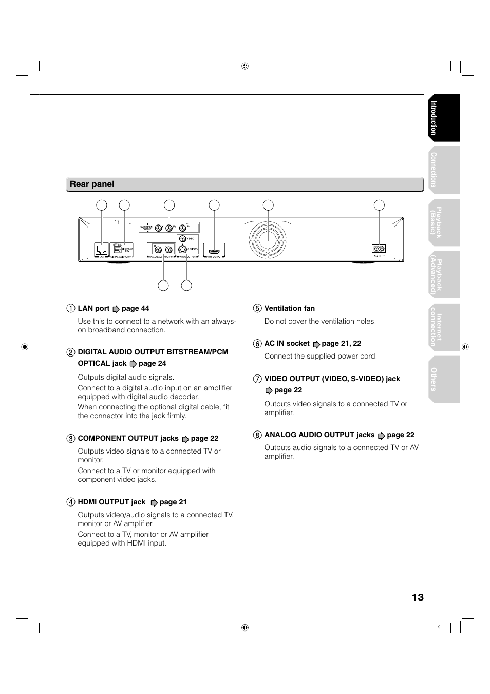 Toshiba HD-A20KU User Manual | Page 13 / 76