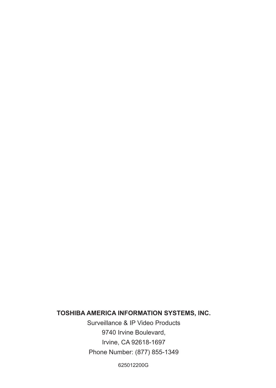 Toshiba 625012200G User Manual | Page 24 / 24