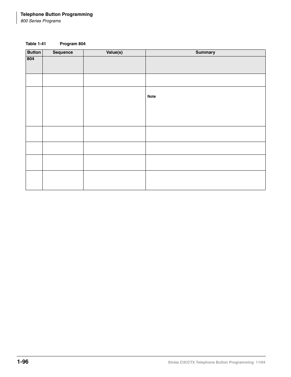 Toshiba STRATA CIX User Manual | Page 100 / 144