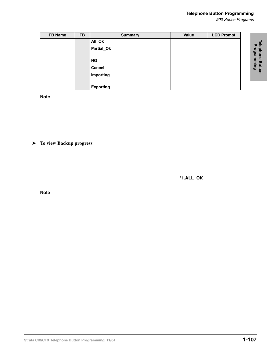 Toshiba STRATA CIX User Manual | Page 111 / 144