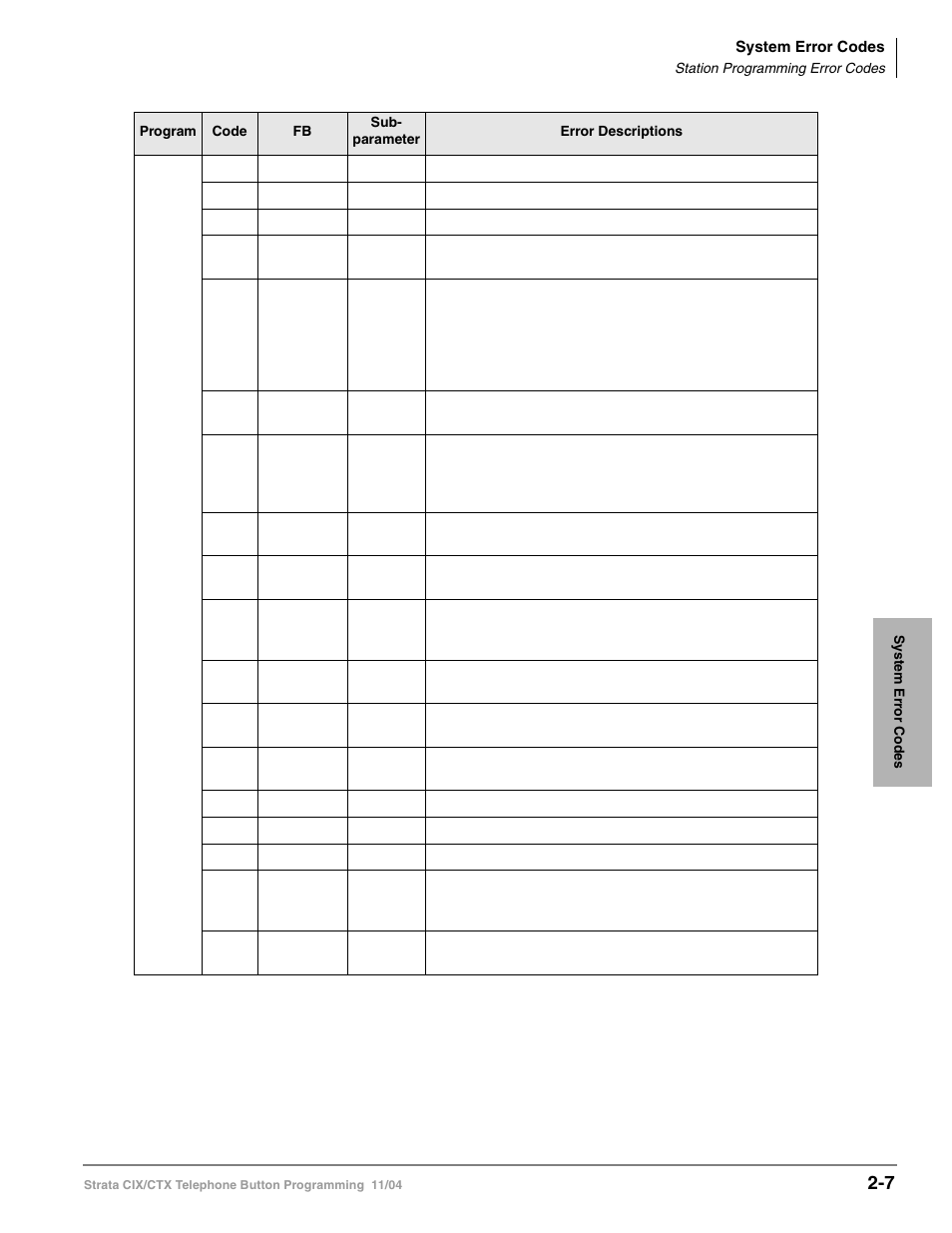 Toshiba STRATA CIX User Manual | Page 123 / 144