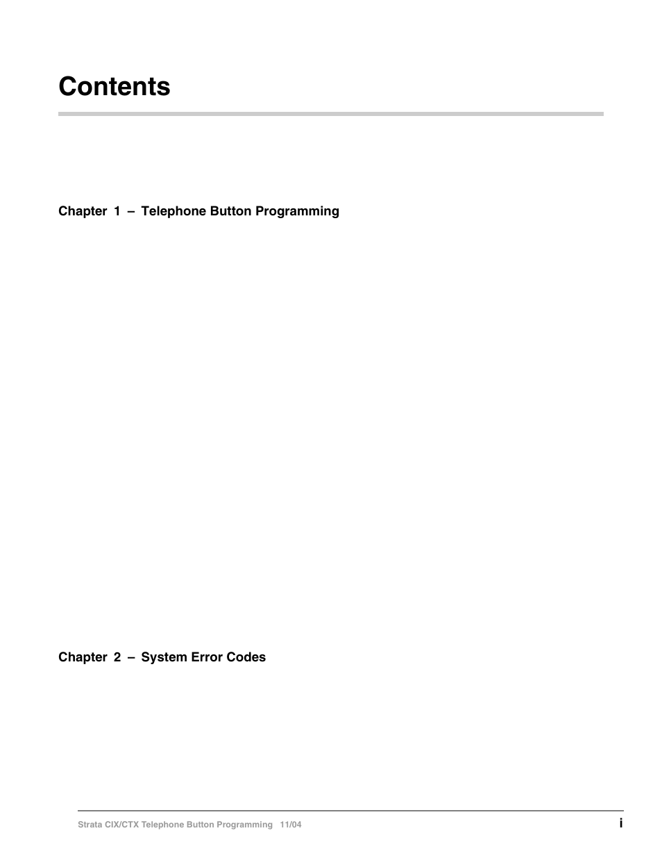 Toshiba STRATA CIX User Manual | Page 3 / 144