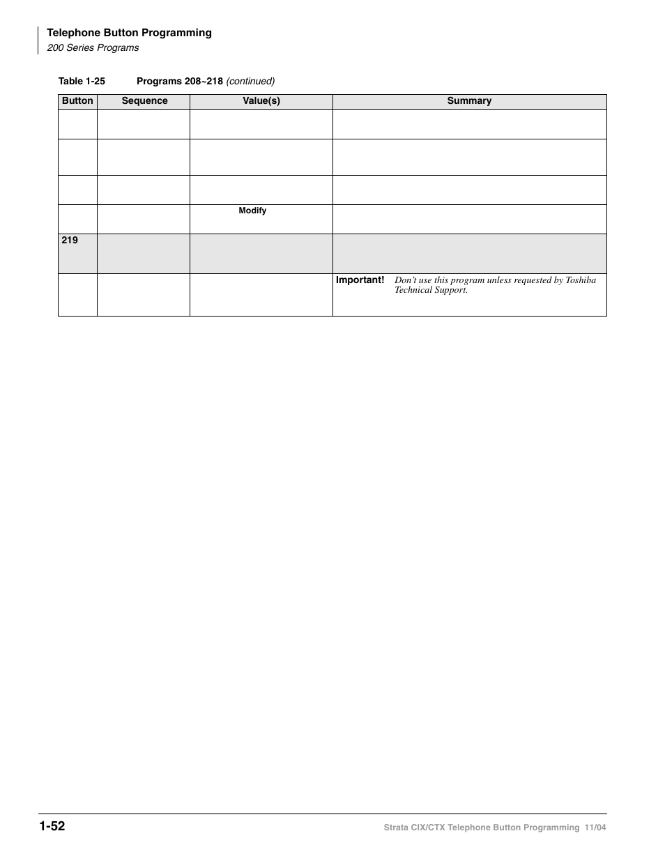 Toshiba STRATA CIX User Manual | Page 56 / 144