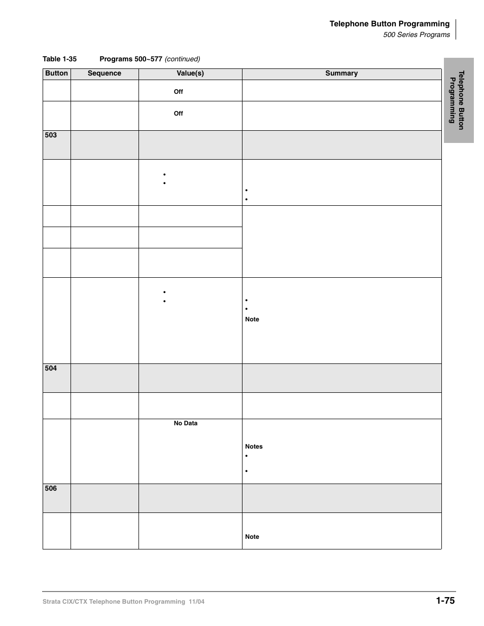 Toshiba STRATA CIX User Manual | Page 79 / 144