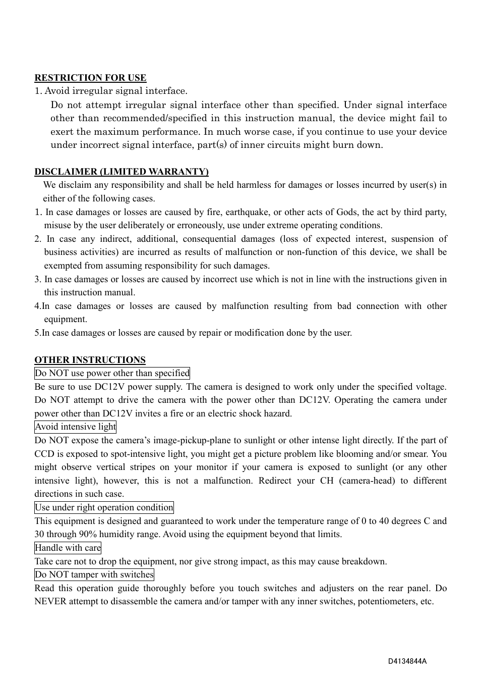 Toshiba CS4000B Series User Manual | Page 7 / 20