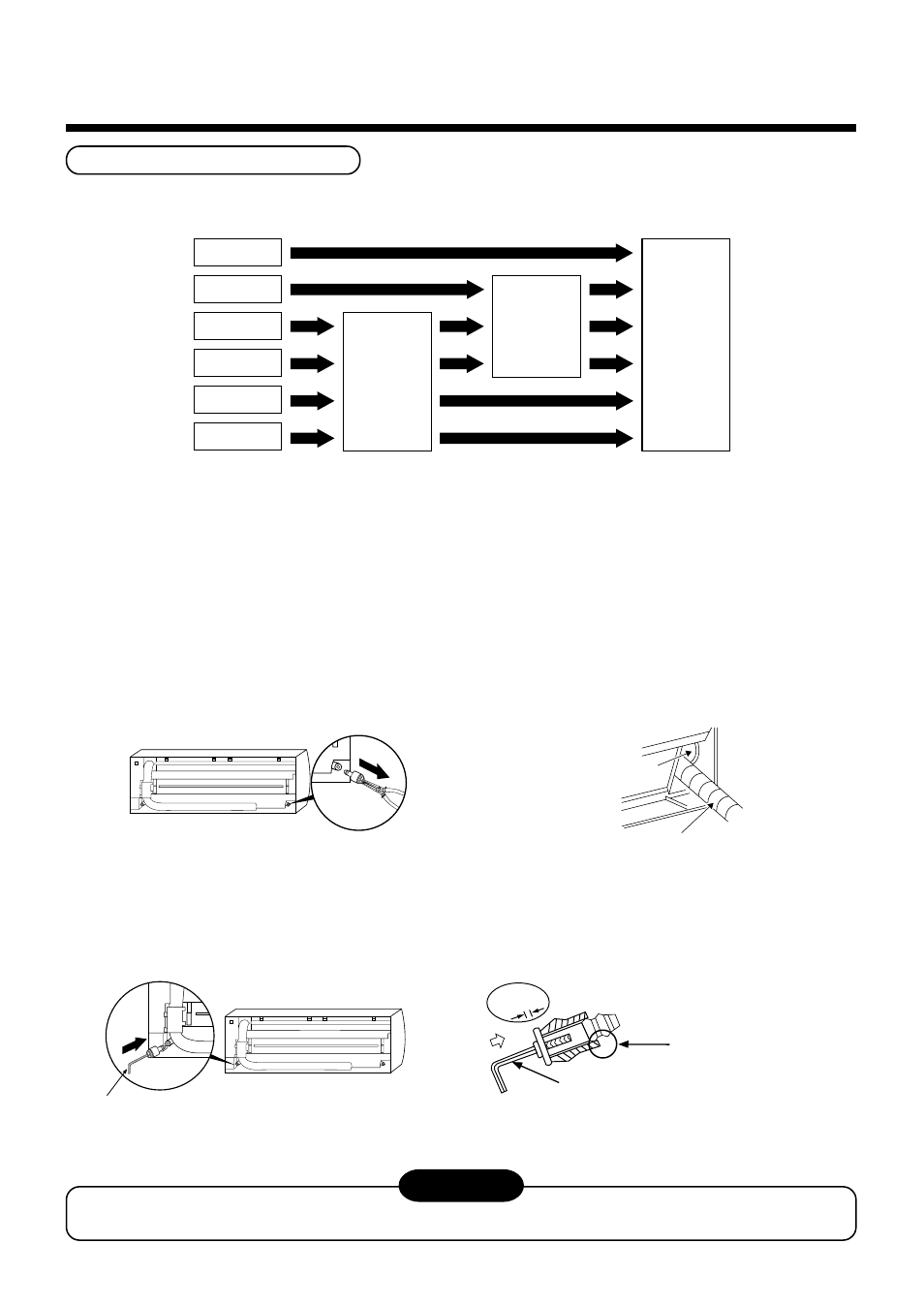 Piping and drain hose installation, Caution | Toshiba MMK-AP0092H User Manual | Page 10 / 29
