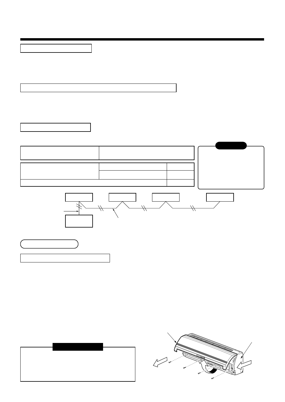 Electric work, Caution, Wiring connection | Requirement | Toshiba MMK-AP0092H User Manual | Page 16 / 29