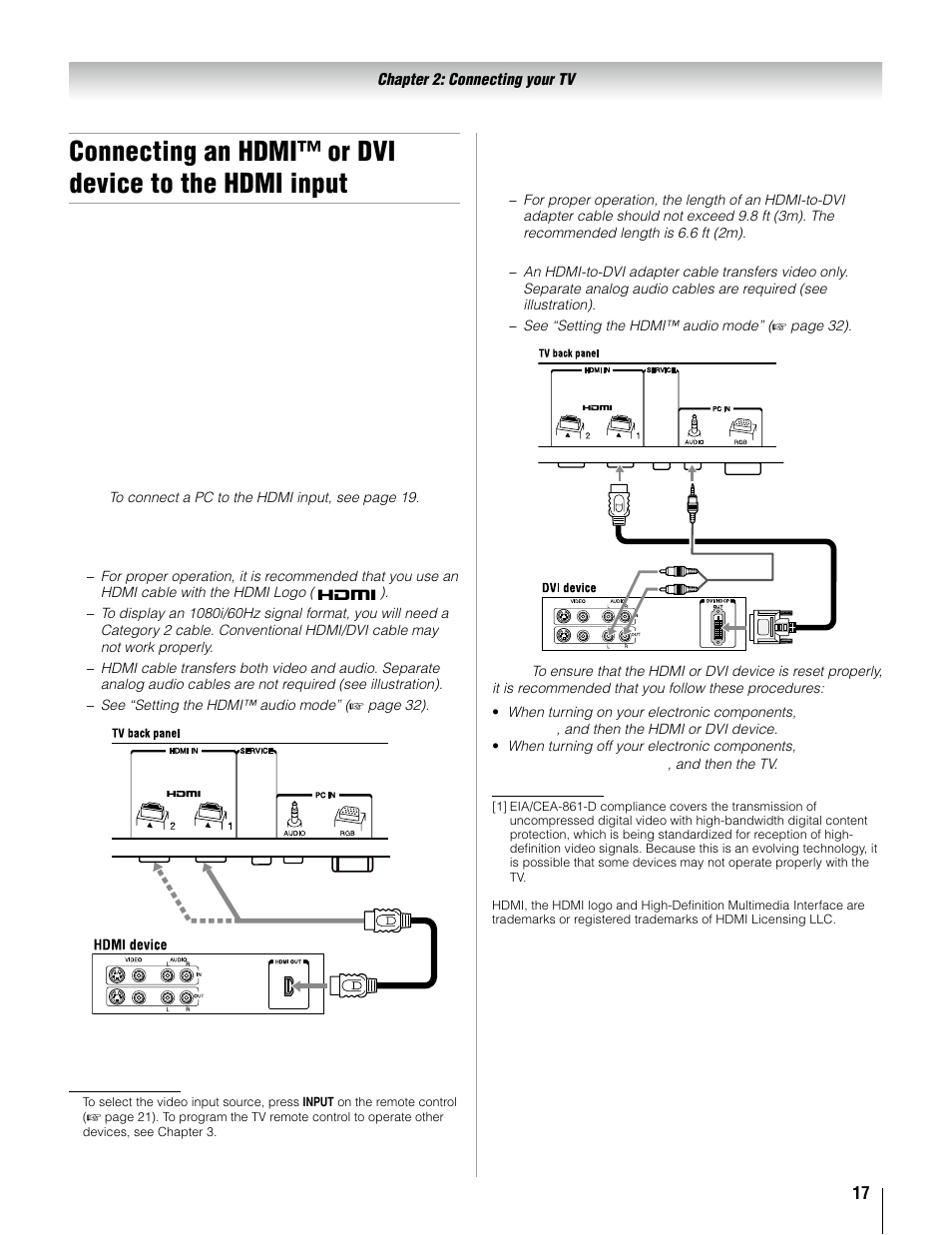 Toshiba 37AV52U User Manual | Page 17 / 62
