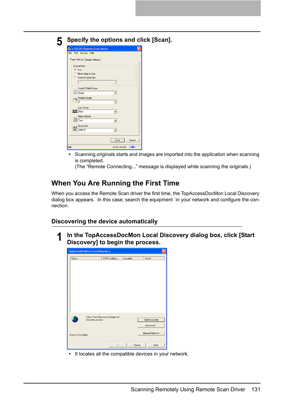 When you are running the first time | Toshiba ESTUDIO 3500C User Manual | Page 133 / 146