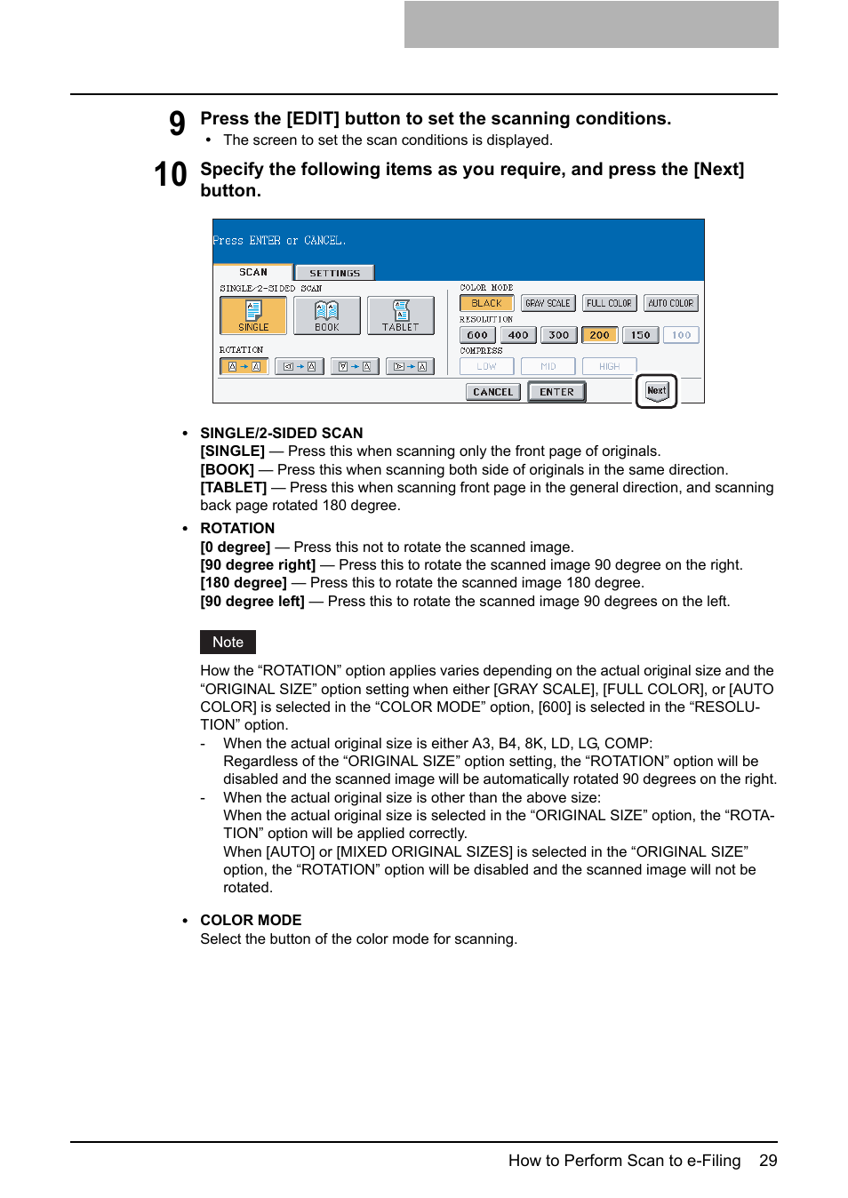 Toshiba ESTUDIO 3500C User Manual | Page 31 / 146