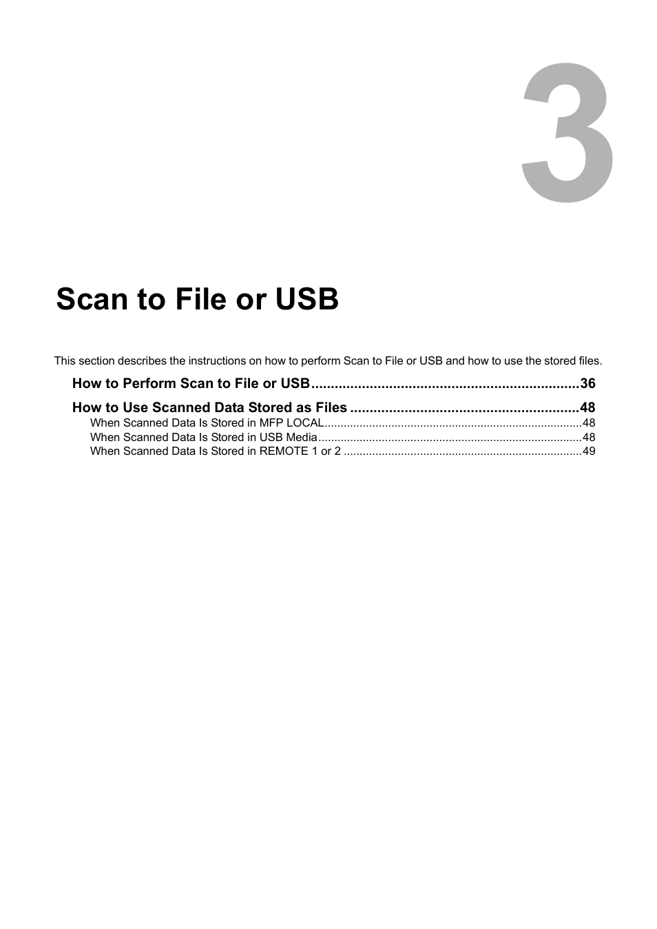 Scan to file or usb, Chapter 3, P.35 “scan to file or usb | Toshiba ESTUDIO 3500C User Manual | Page 37 / 146
