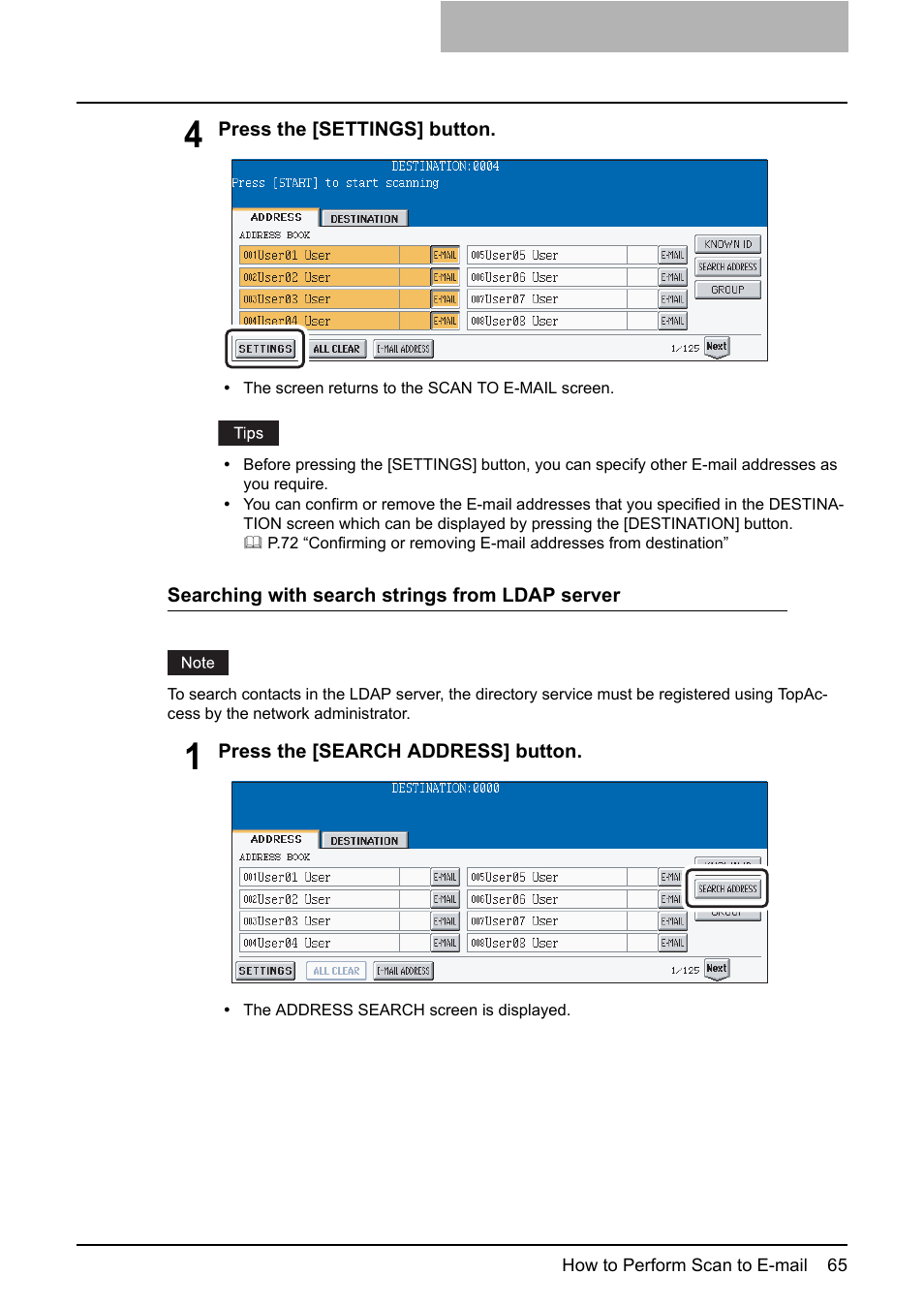 Toshiba ESTUDIO 3500C User Manual | Page 67 / 146