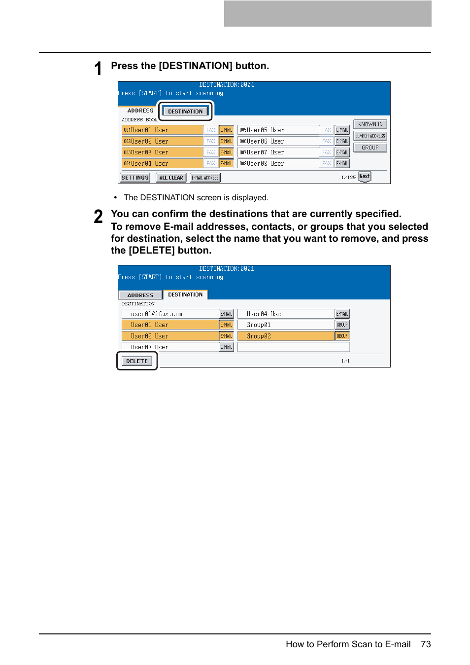 Toshiba ESTUDIO 3500C User Manual | Page 75 / 146